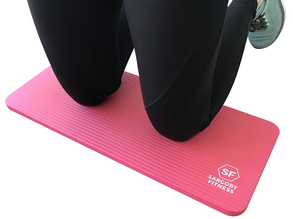 Thick 0.6 Inch Yoga Knee Pad for Pilates Comfort & Knee Support