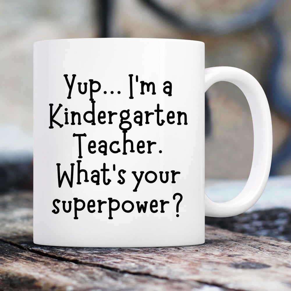 Kindergarten Teacher Mug Gift For Kindergarten Teachers End Of The Year Gift
