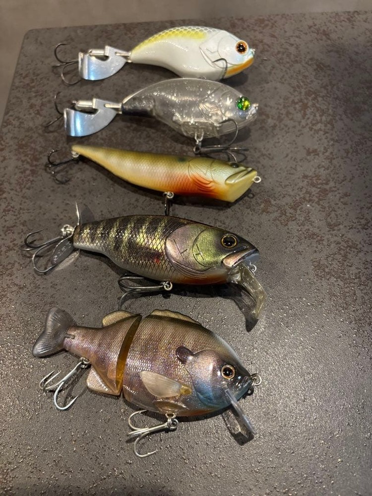 Fishing Lure deps lure set 5 types in good condition