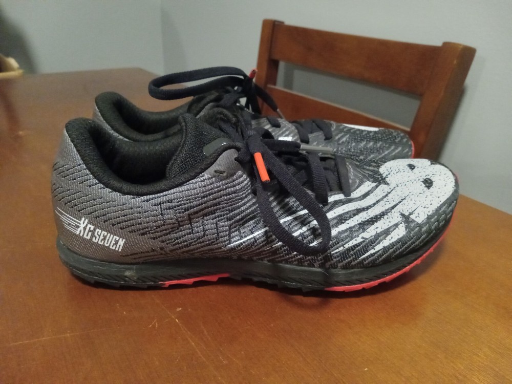 New Balance XC Seven Racing Track Spikes Men's Size 5.5 Black White UXCS7BW2