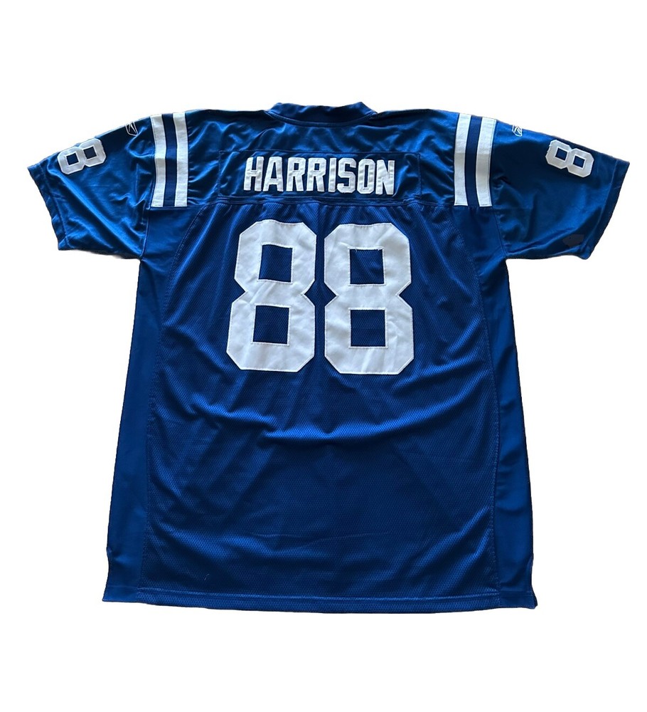 Vintage Marvin Harrison Indianapolis Colts NFL Football Jersey Reebok Sz 3XL