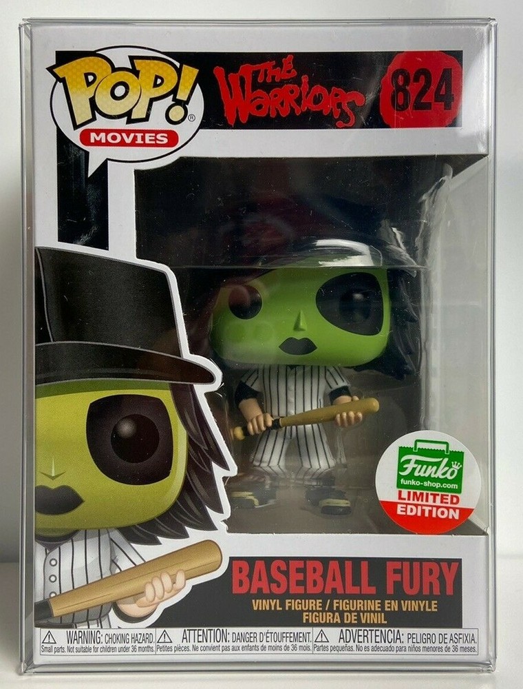 Funko Pop Movies:The Warriors Baseball Fury Green #824 Cyber Monday Exclusive-image