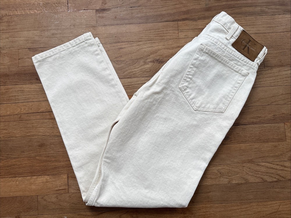 Vintage Calvin Klein Jeans Undyed Cotton 36009 USA Made Men’s Size 36X34