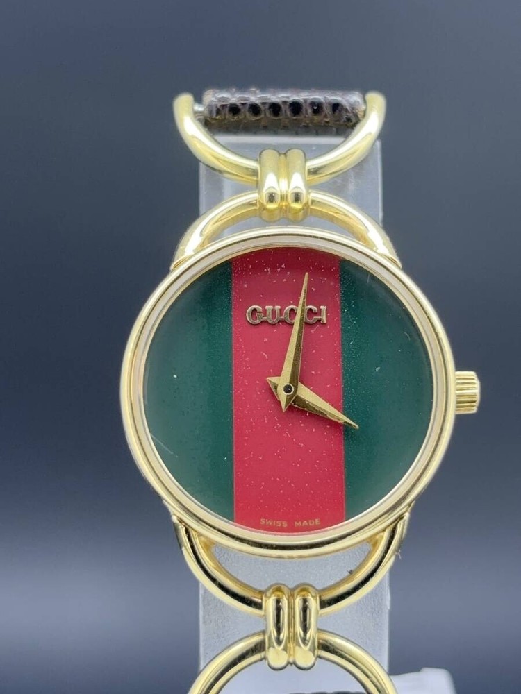 [Near Mint] Gucci 6000.2.L Vintage Watch Sherry Line Women's Used Working F/S