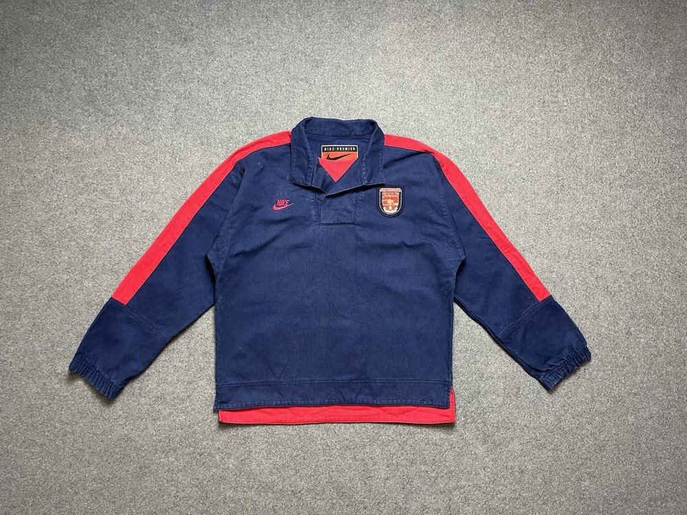 Vintage 90’s Nike Arsenal Football Gunnes Jacket