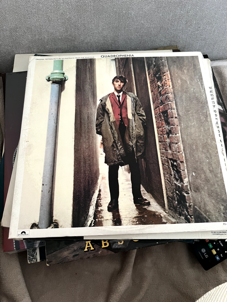 THE WHO – QUADROPHENIA - SOUNDTRACK VINYL Record LP  1979 THE WHO GROUP