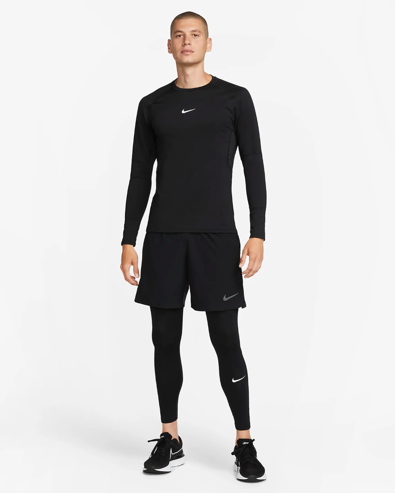 NEW Nike Pro Warm Men's Training Tights - Sleek Black Performance Leggings for Enhanced Warmth and Comfort During Workouts