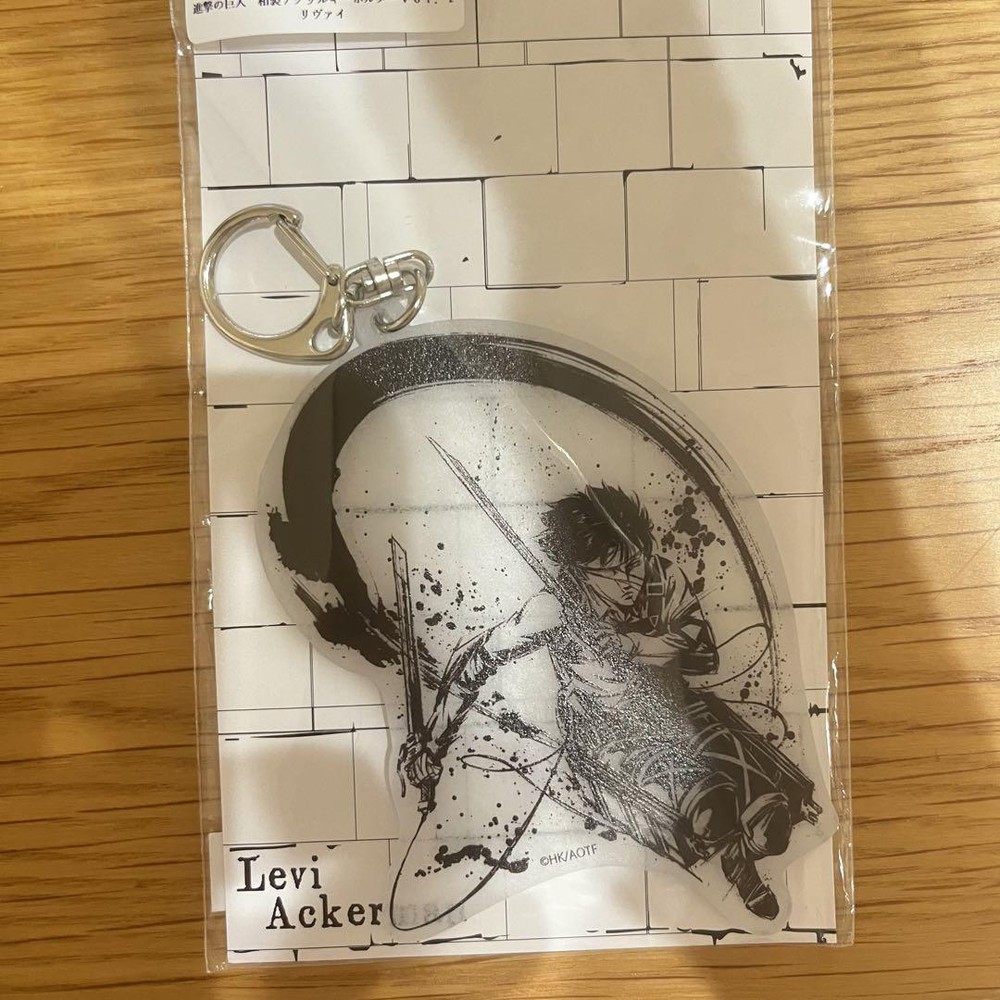 Attack On Titan Japanese Acrylic Keychain Levi