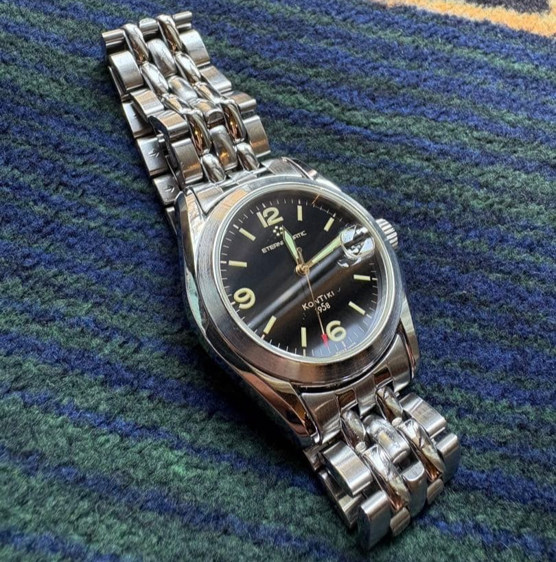 Eterna Kontiki 1958 Automatic Date Men's Watch from JP