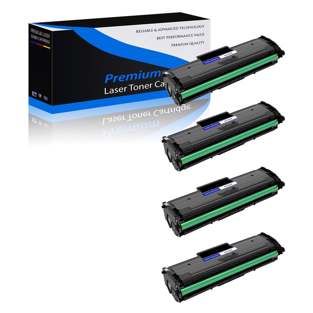 4PK MLT-D101S Toner for Samsung SCX-3401 SCX-3405 SCX-3406W Printers