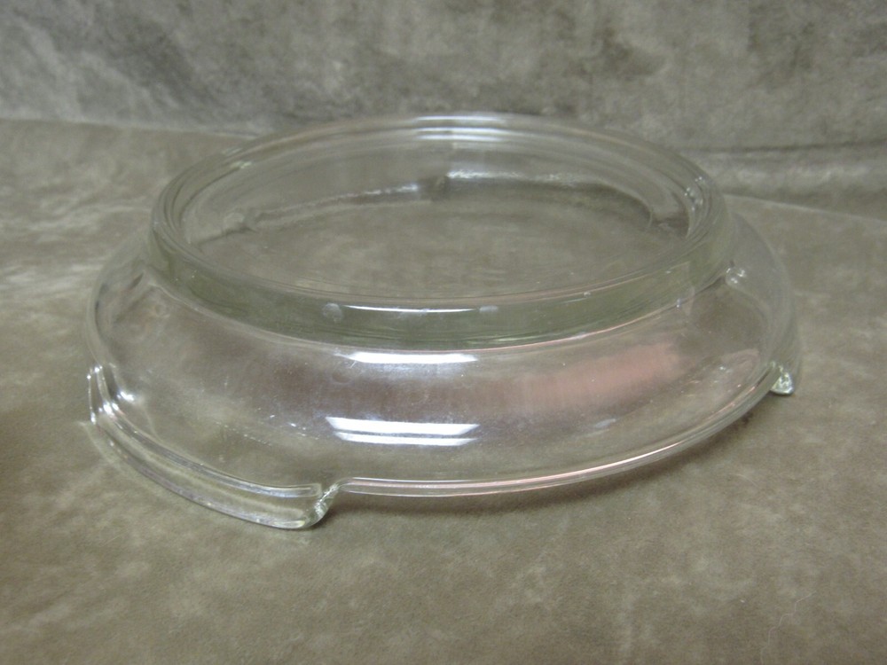 Vintage 1950's Anchor Hocking Glass Clear Color Punch  Bowl Base/Stand