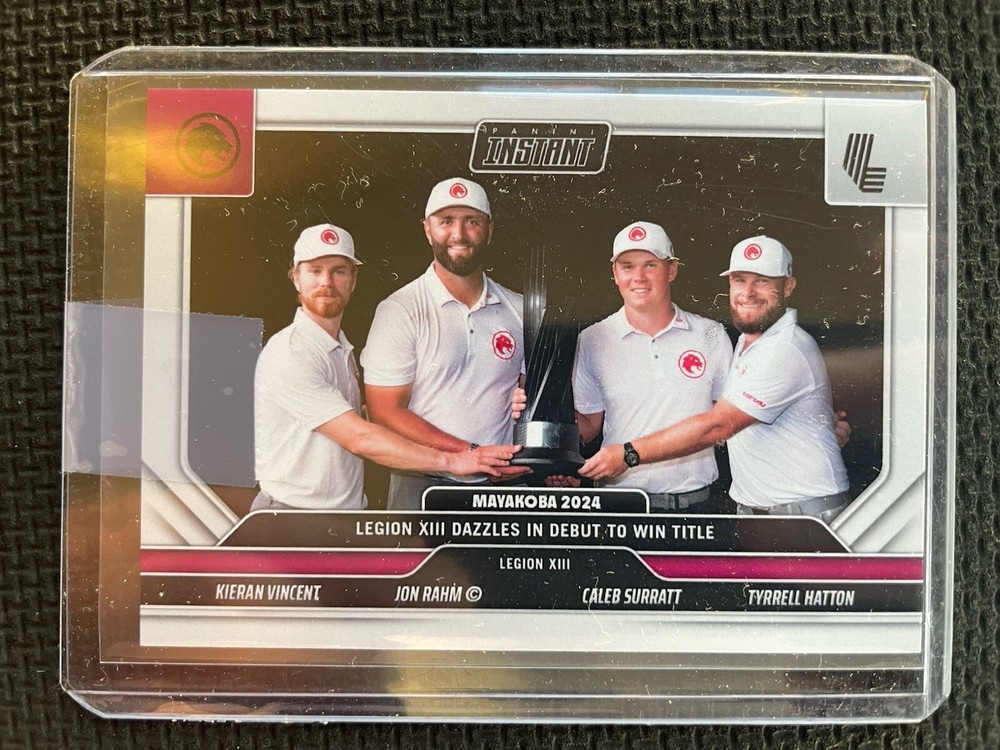 2024 PANINI INSTANT LIV GOLF #3 JON RAHM LEGION Wins MAYAKOBA Only 181 Made