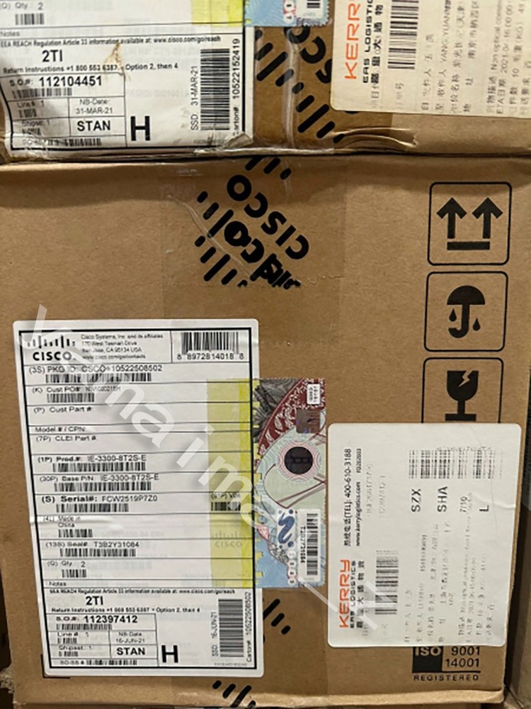 1pc New Cisco IE-3300-8T2S-E Industrial Ethernet Switch Sealed Fast Ship