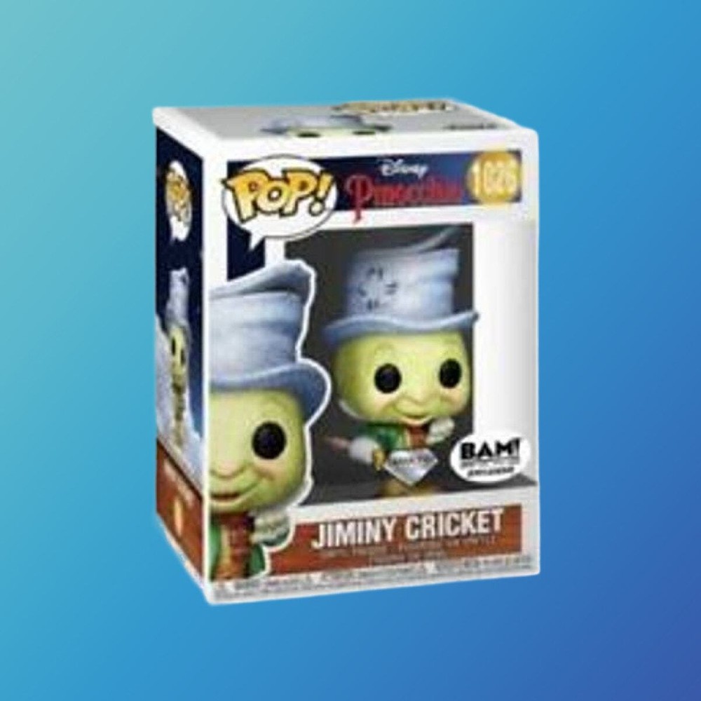 Disney Jiminy Cricket Diamond exclusive funko Pop 1026