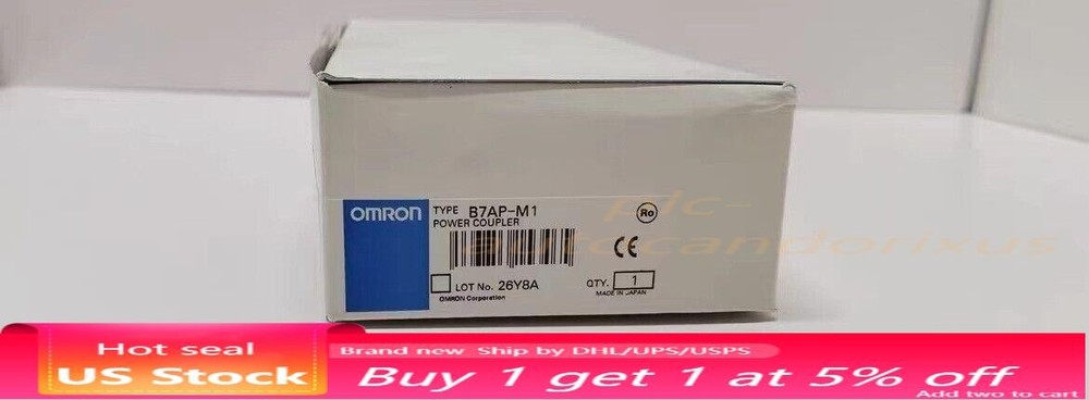 New OMRON B7AP-M1 POWER COUPLER 1Pcs.