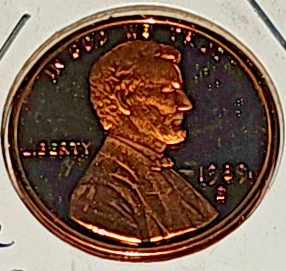 1989-S Lincoln Memorial Cent Ultra Cameo Proof Coin  