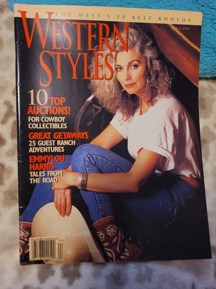 Western Styles 8-1995 Emmylou Harris, Top Ten Auctions For Cowboy Collectables
