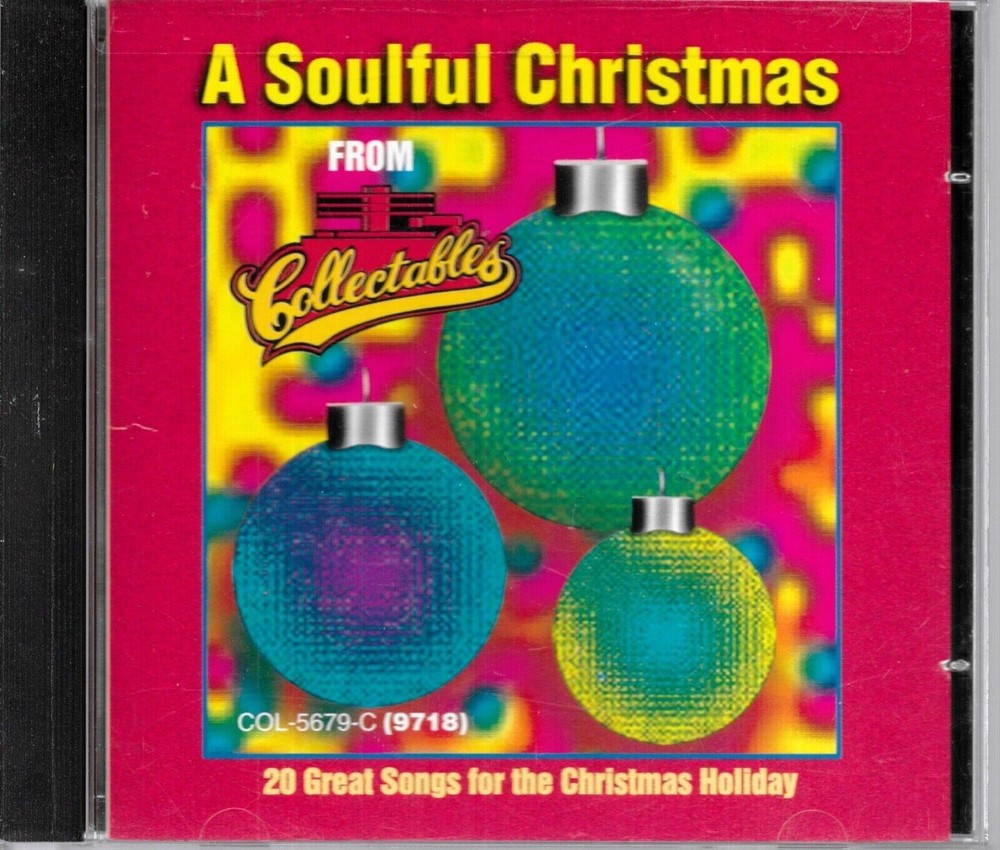 VARIOUS ARTISTS (CD) A SOULFUL CHRISTMAS FROM COLLECTABLES SEALED