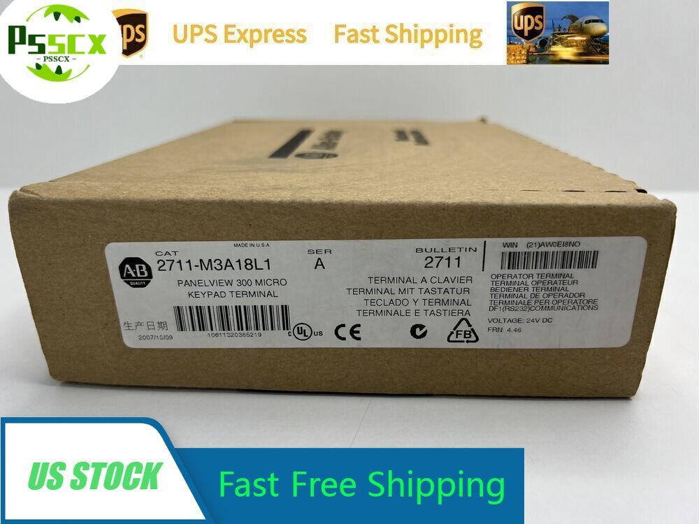 2711-M3A18L1 New Factory Sealed AB 1 YEAR WARRANTY FAST DELIVERY 1PCS VERY GOOD-image