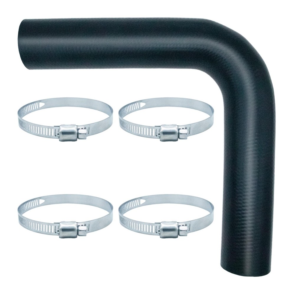 Gasoline Fuel Filler Neck Hose 1.5 inches Inside 90 degree (1.5