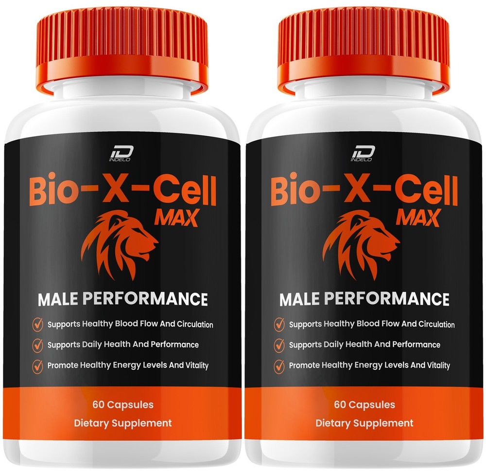 (2 Pack) Bio X Cell for Men Capsules – BioXCell Vitamin Complex Pills, Energy