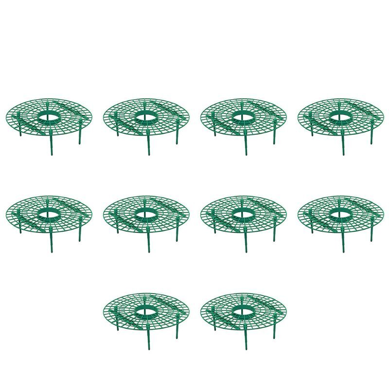 10-Piece Strawberry Stand Frame for Balcony Planting and Fruit Support