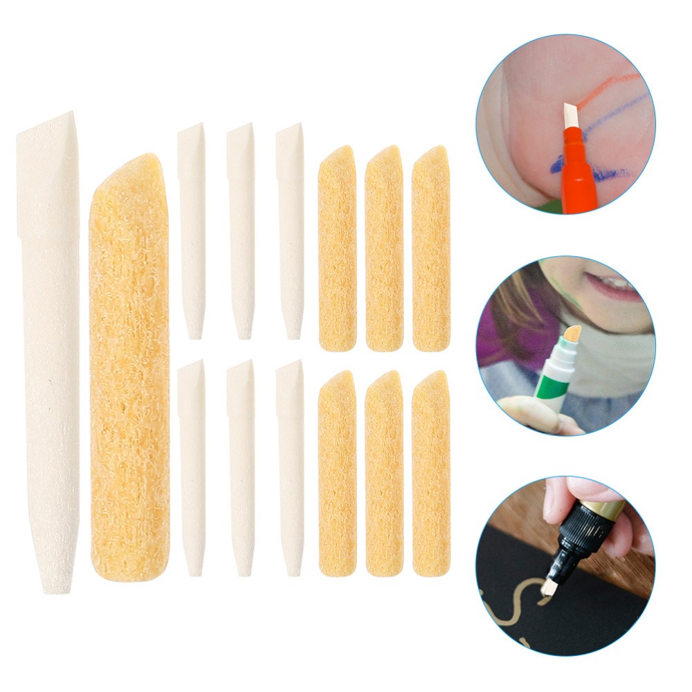 50 replacement marker nibs for student paint pens with round tips