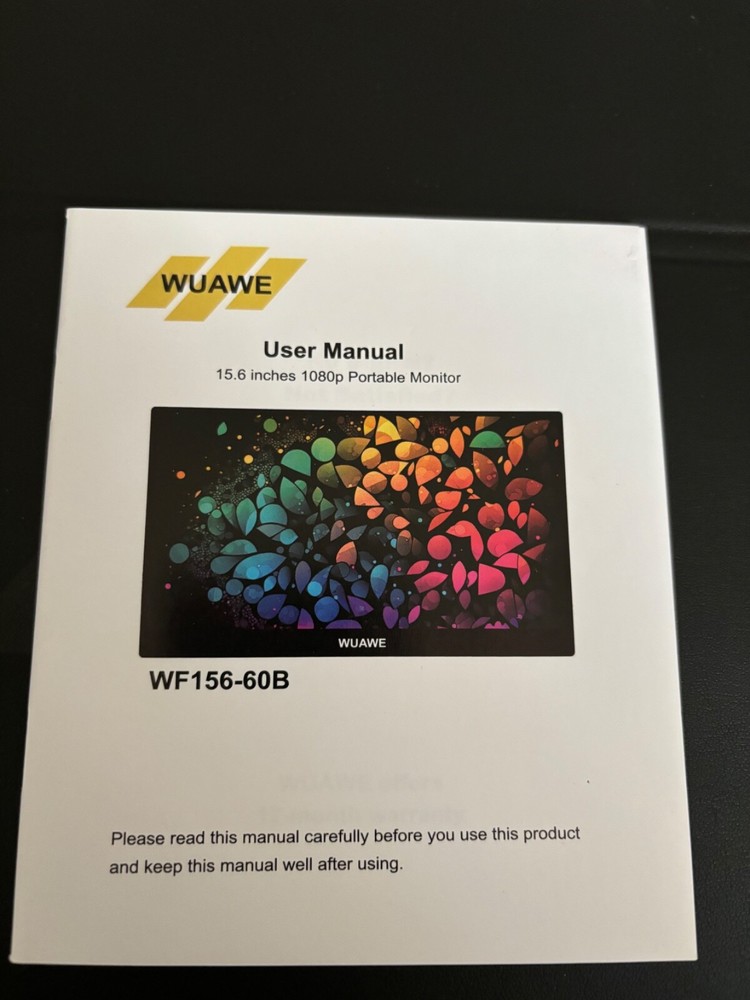 wuawe wf 15.6 inch 1080p portible monitor