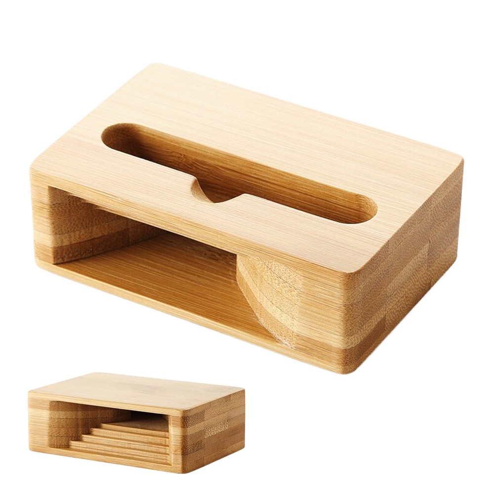 Desktop Wooden Mobile Phone Stand Speaker Amplifier Desktop Cell Speakers