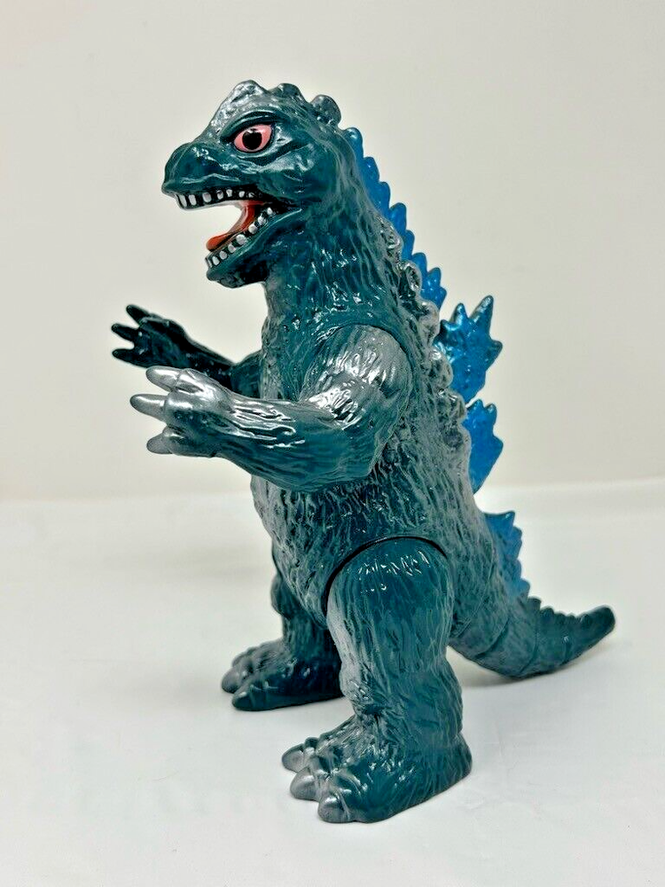 Bullmark 2006 Godzilla (1969) blue fin 8” Soft Vinyl Figure Toho Kaiju Japan