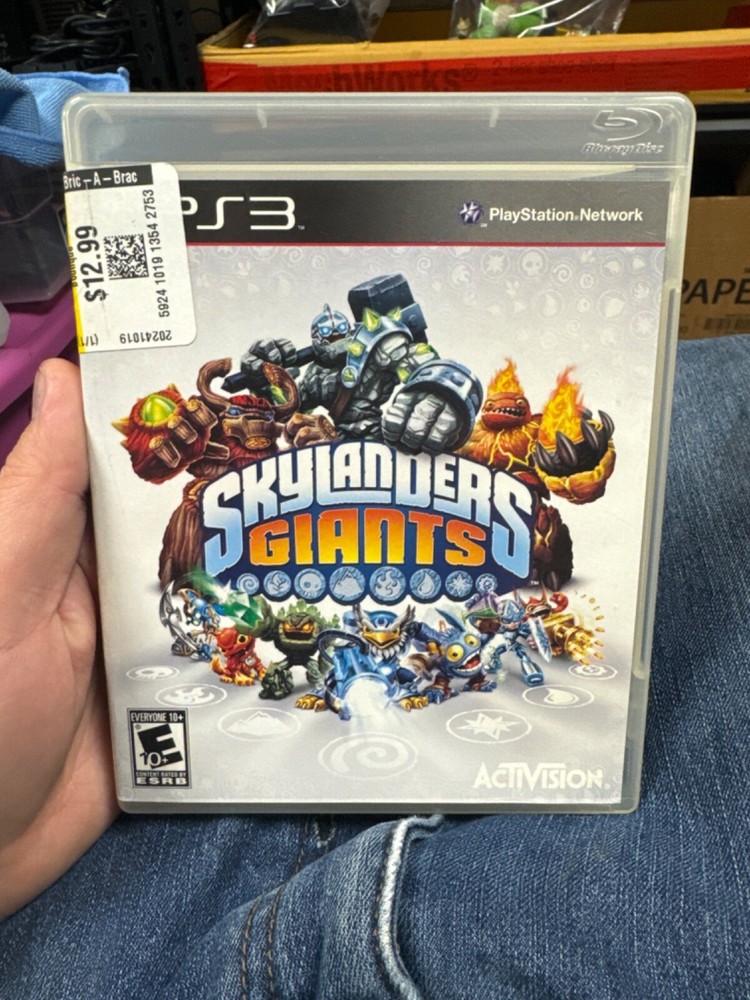 PlayStation 3 Skylanders Giants PS3 Game. - No Manual - Not For Resale