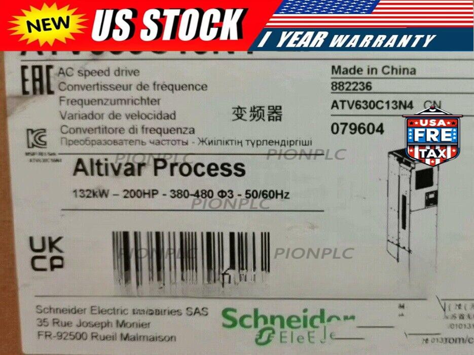 New Genuine New In Box Schneider ATV630C13N4 132KW ATV630C13N4 Free Shipping