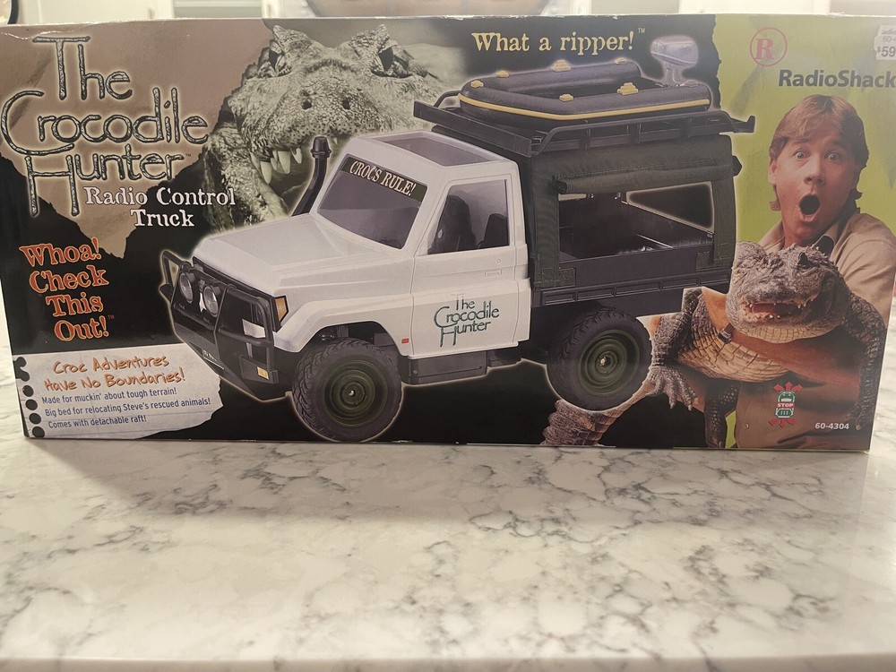 2001 Steve Irwin The Crocodile Hunter RC Truck Radio Shack