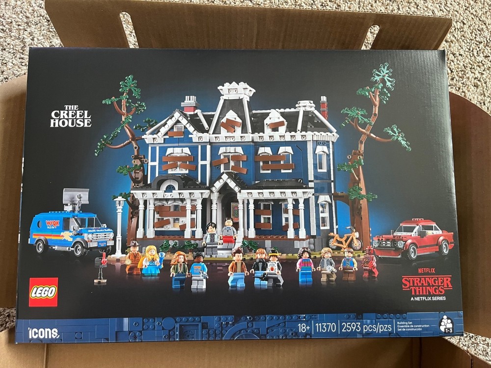 Lego 11370 Stranger Things: The Creel House - New/Sealed;  Ship Immediately