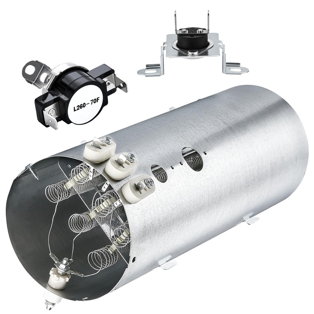 High-Quality Dryer Heating Element Kit with Thermal Limiter & Thermostat 134792700 137032600 3204267