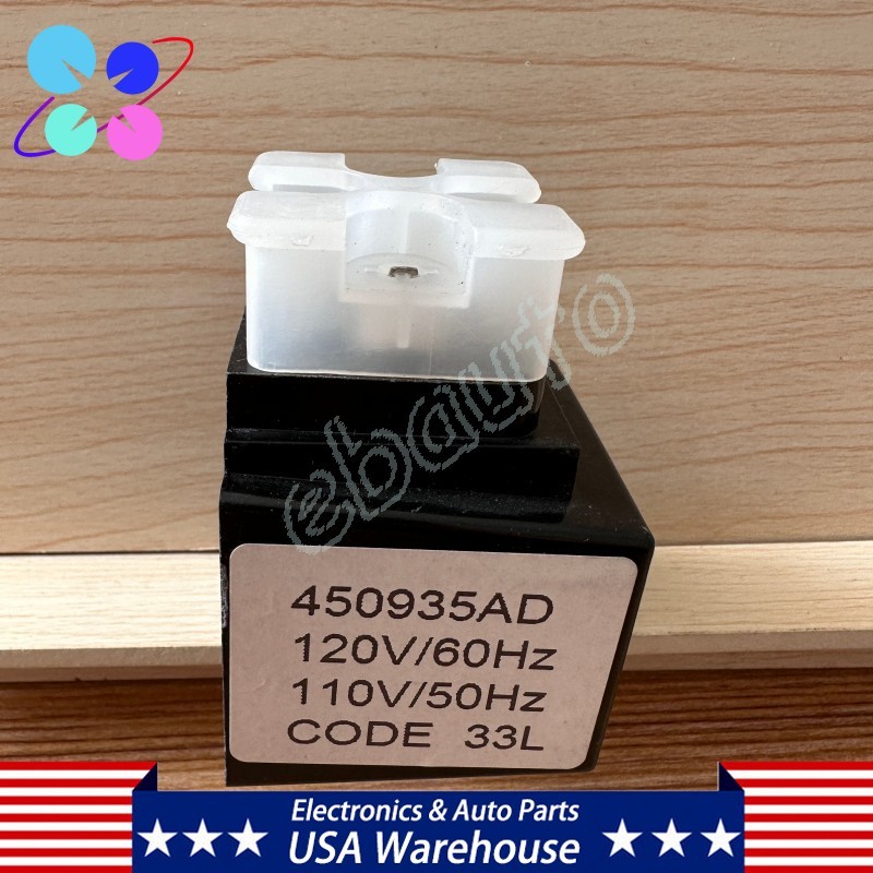 1Pcs New For 450935AD 110VAC solenoid valve coil Replacement 120V/60Hz 110V/50Hz