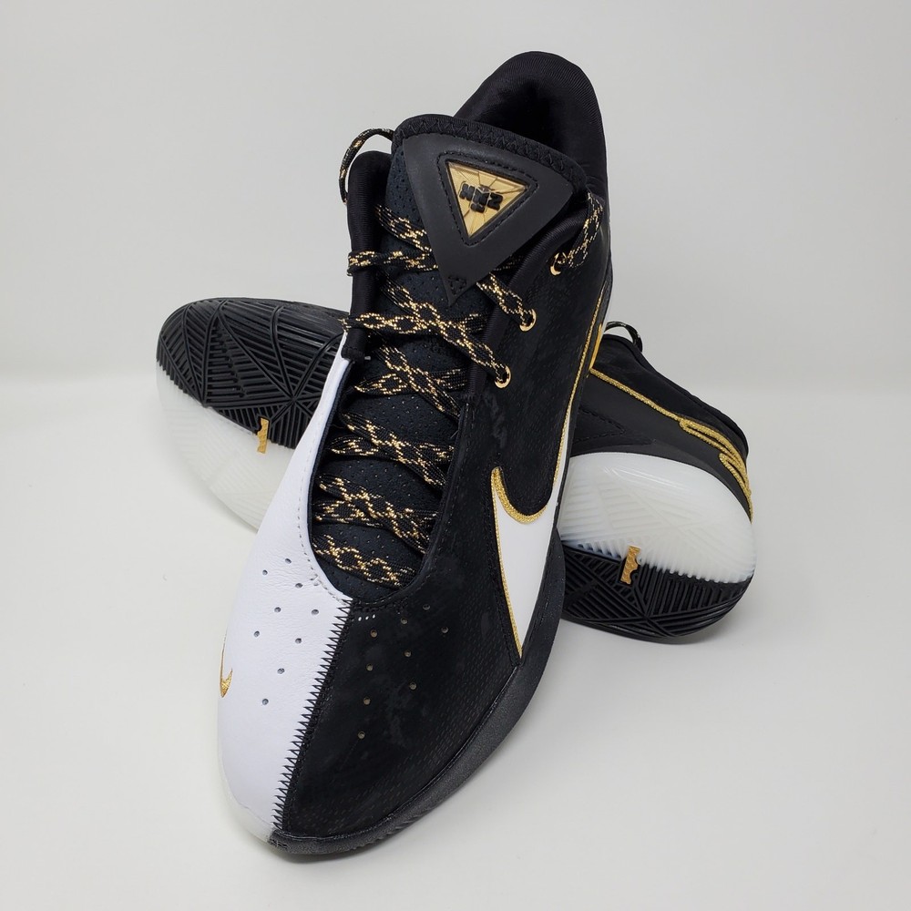 Nike LeBron XXII White Black Metallic Gold Shoes HV8454-100 Men’s Size 10 Shoes