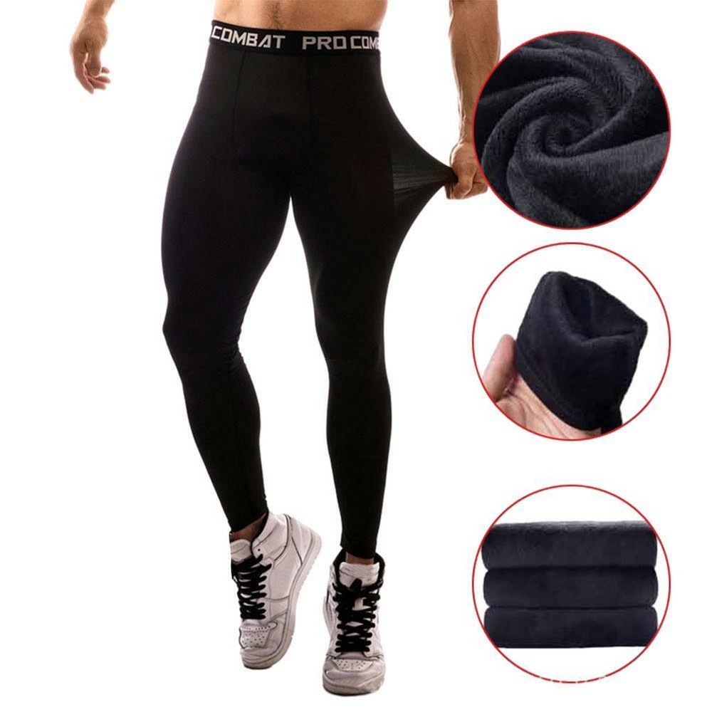 Men's Compression Fitness Leggings for Basketball and Jogging