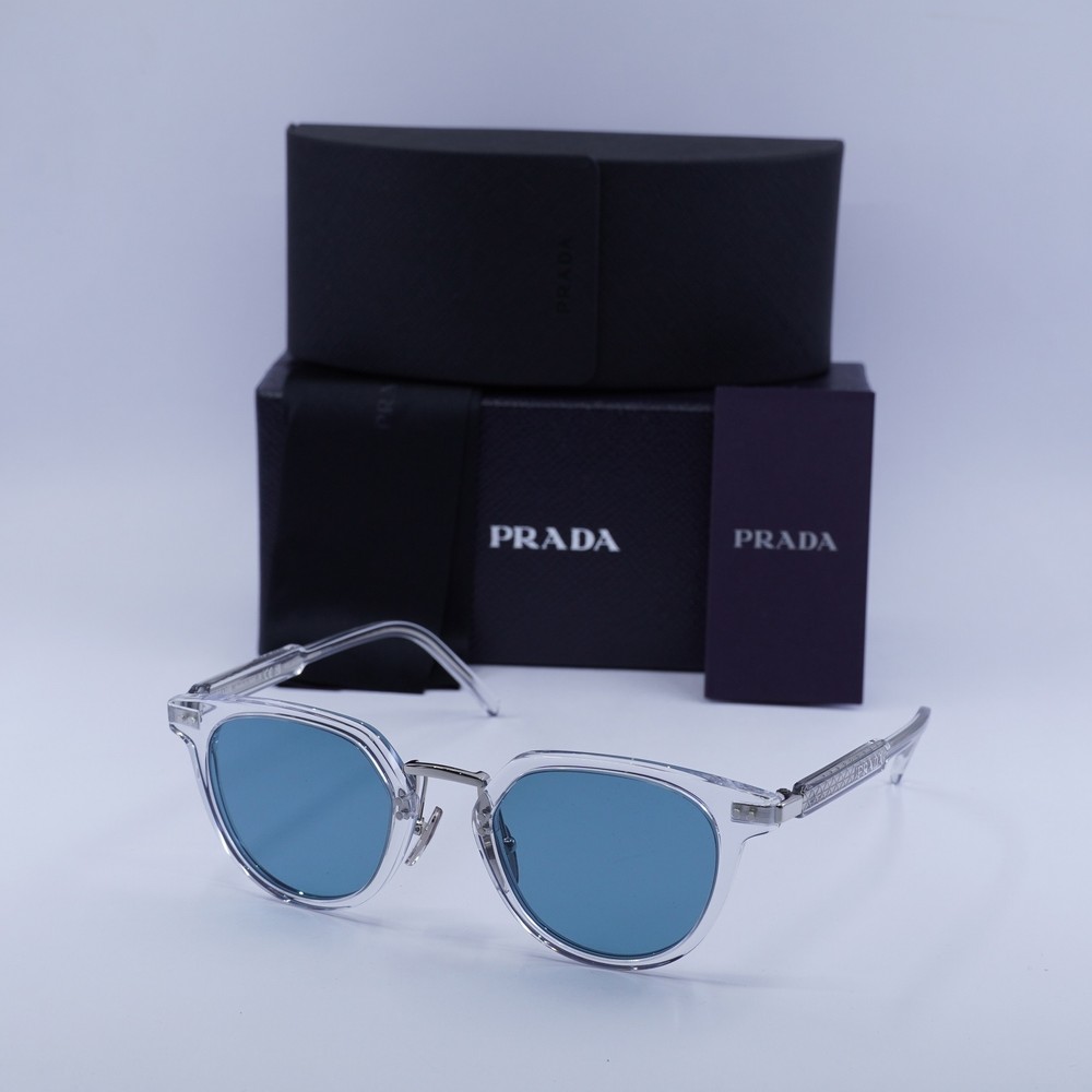 Prada PR17YS Green Polarized Sunglasses 49mm Authentic