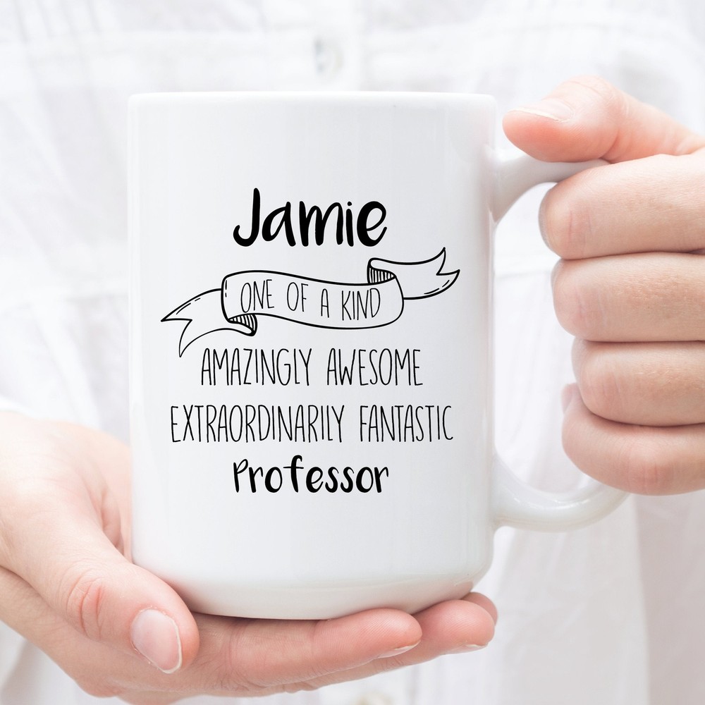 Personalized Coffee Mug For Professor Custom Gifts For Professor Perfect