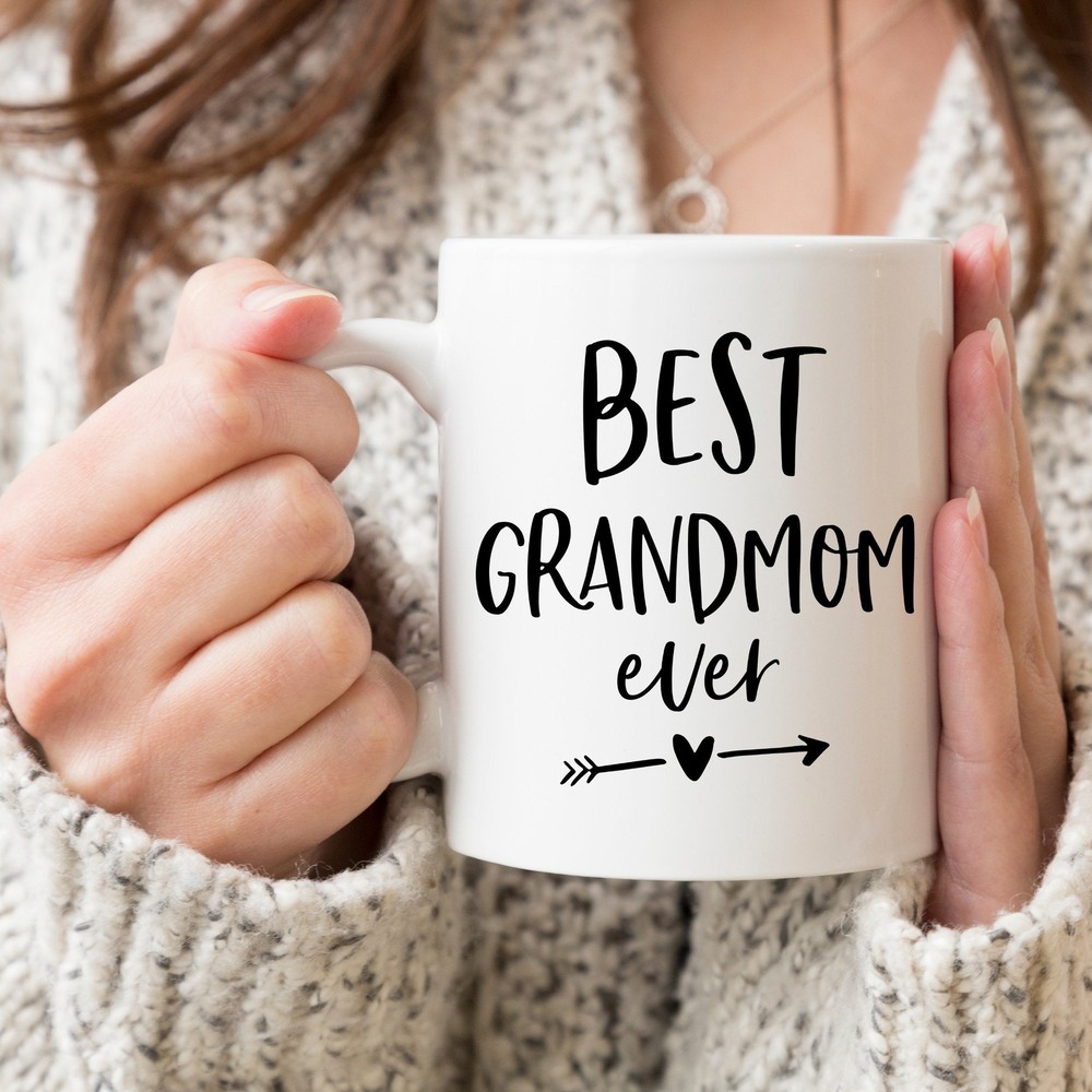 Grandmom Gift For Grandmom Best Grandmom Ever Coffee Mug Cup Gift For
