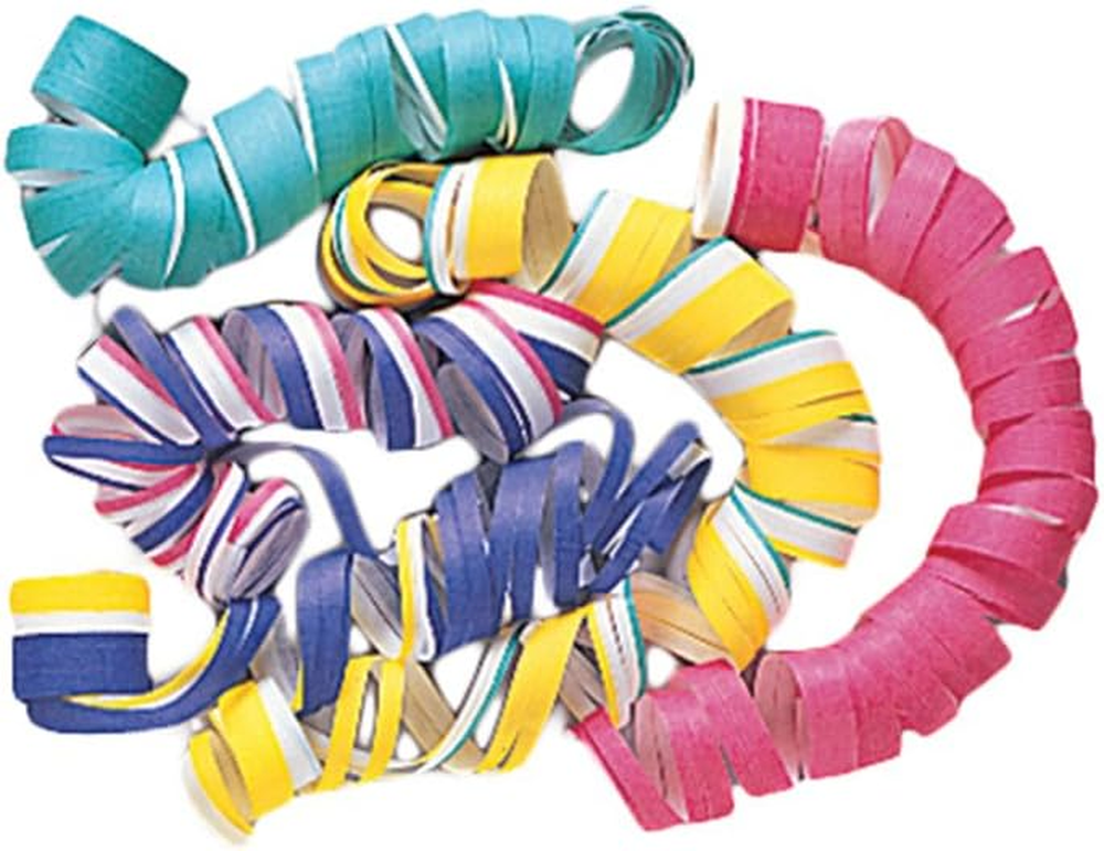 Multicolor Party Throwing Serpentines - Pack of 40 - Fun and Vibrant Decorations