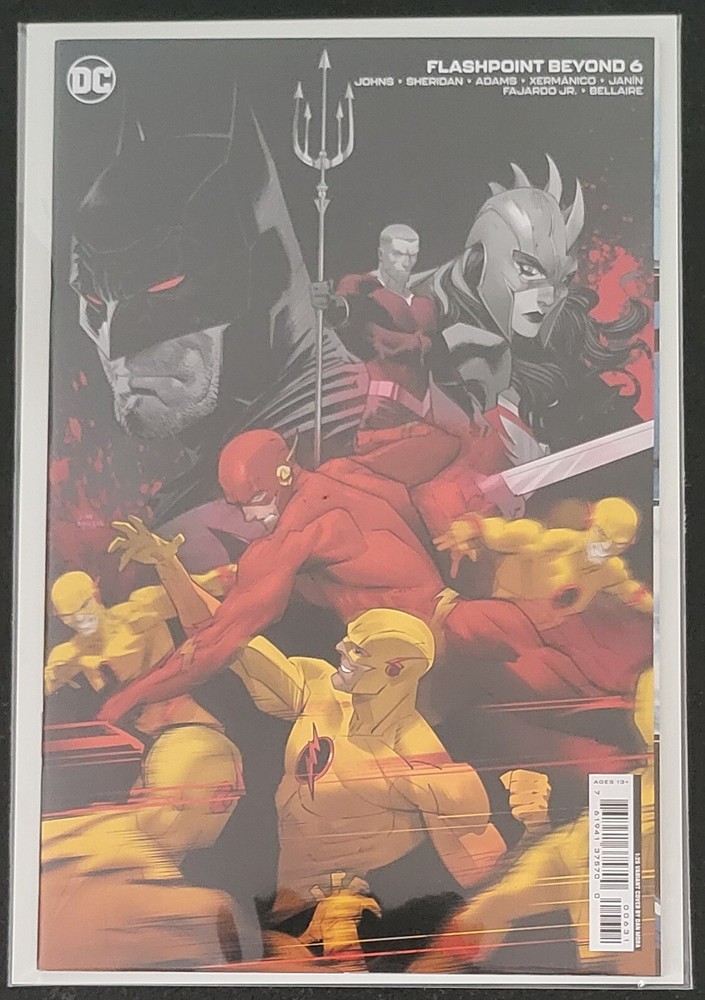 Flashpoint Beyond #6 C, 1:25 Mora Incentive Variant, NM/Better