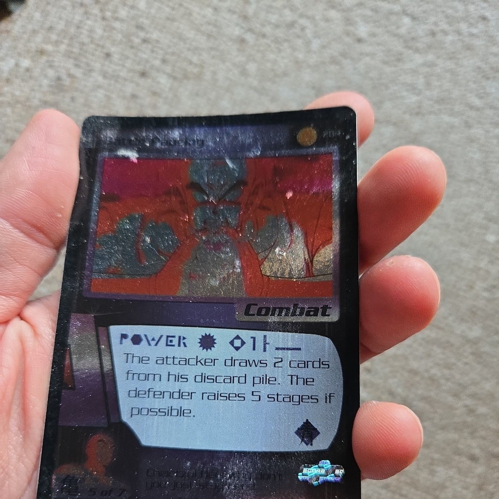 dbz ccg Battle Pausing - 204 -Grand Kai Foil Saiyan Saga Lightly Play