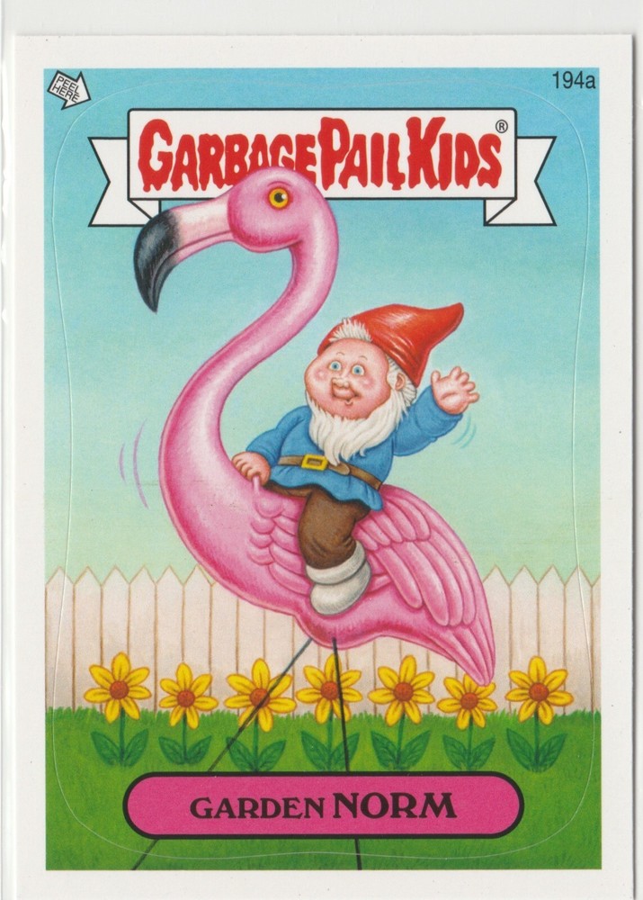 Vintage Garden Norm #194a Garbage Pail Kids GPK 2013 Series 3 BNS3 Card