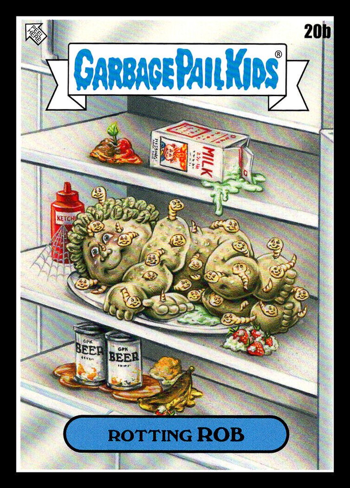 Rotting Rob 20b 2021 Topps Garbage Pail Kids Food Fight Card