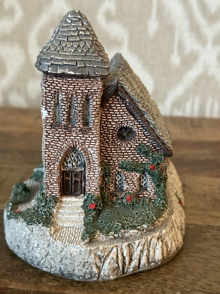 Gnomes Homes St. James Church Figurine G. Lowenthal 1986 David’s Collection EUC
