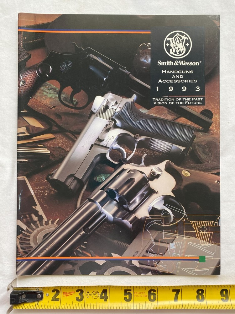 Smith & Wesson 1993 Handguns & Accessories Firearm Gun Product Catalog Guide