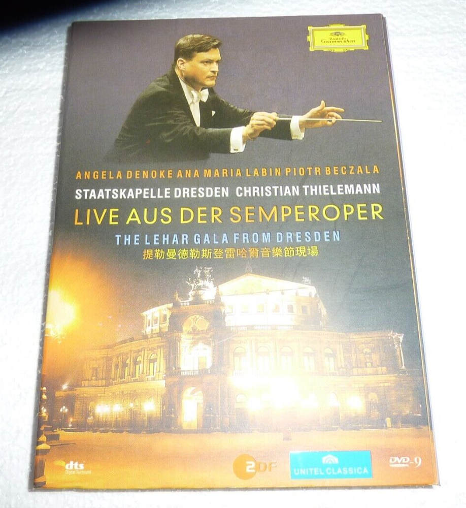 Live aus der Semperoper Lehar Gala from Dresden DVD 2012 Thielemann Opera S-10