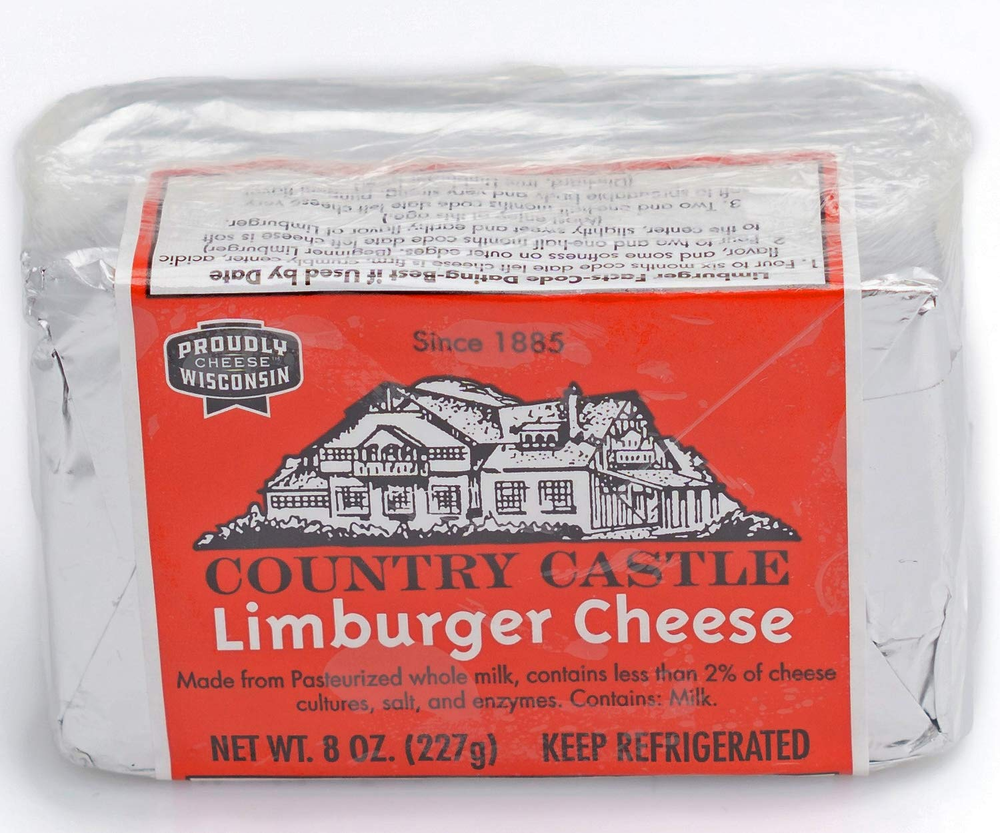 Limburger Cheese - 8 Oz. Brick Packaging